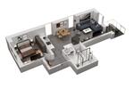 Etagenwohnung Münster Münster-Südost - 2 Zimmer, 54 m&sup2;, 990&euro; | Angebot:26130714