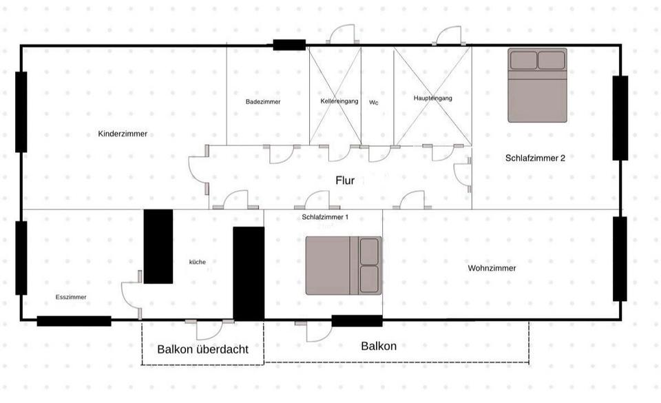 Erdgeschoßwohnung Bremerhaven Geestemünde - 5 Zimmer, 135 m&sup2;, 1.590&euro; | Angebot:24719896