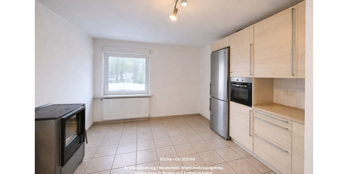 2-Zimmer-Wohnung mit großer Küche – ca. 75 m² – ab 01.02.2026 3 zimmer