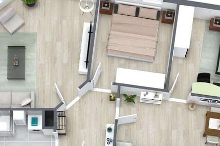 Wohnung zum Mieten in Zwickau 375 € 62 m² 3 zimmer