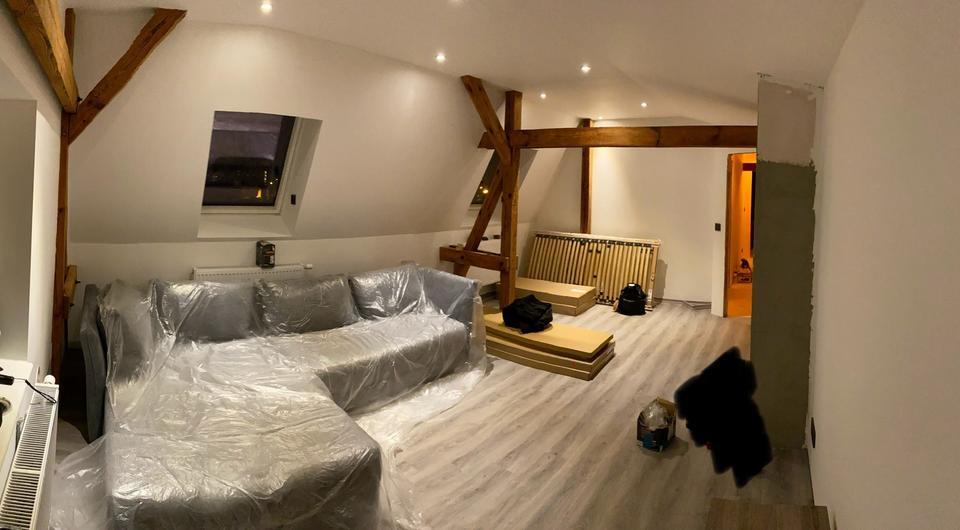80qm 3 Raum Dachgeschoßwohnung