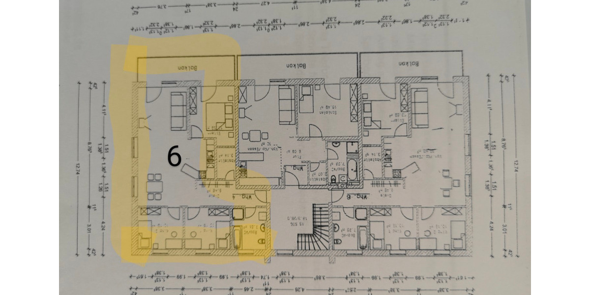 Etagenwohnung Rottenburg an der Laaber - 4 Zimmer, 93 m&sup2;, 1.120&euro; | Angebot:24848511