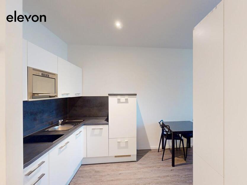 Modern möblierter Wohnkomfort: 1 Zimmer mit EBK zimmer