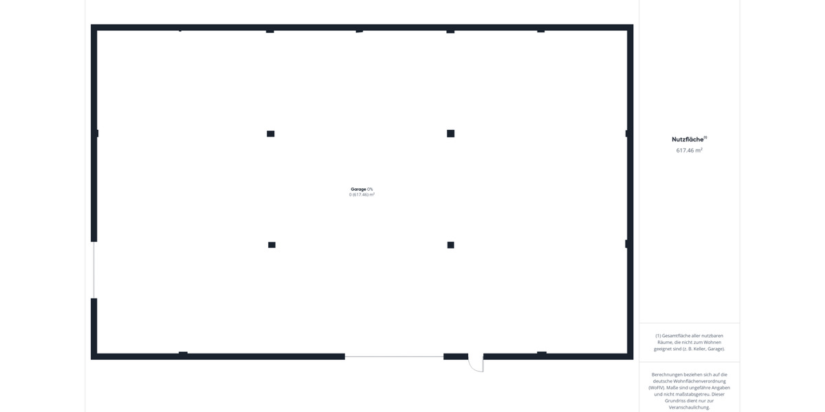 Lagerhalle im Gewerbepark 