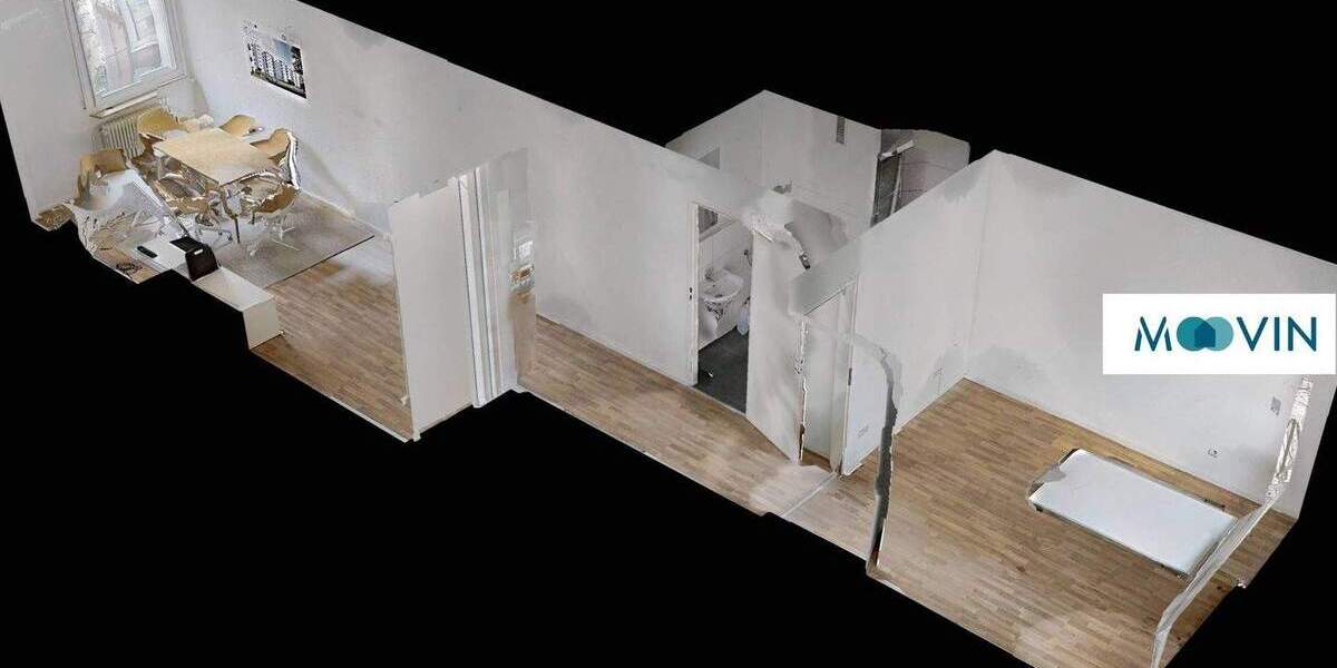 Etagenwohnung Koblenz Karthause - 2 Zimmer, 31 m&sup2;, 300&euro; | Angebot:25107777