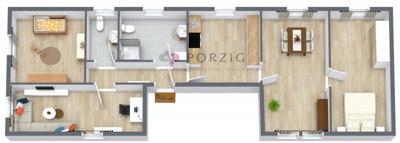 Etagenwohnung Ribnitz-Damgarten Damgarten - 4 Zimmer, 83 m&sup2;, 714&euro; | Angebot:26787493