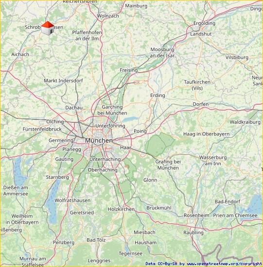 Doppelhaushälfte Schrobenhausen - 5 Zimmer, 131 m&sup2;, 1.900&euro; | Angebot:24816534