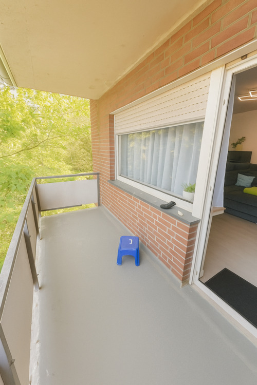 Moderne 2-Zimmer-Wohnung mit Balkon & Klimaanlage in MG-Hardt zimmer