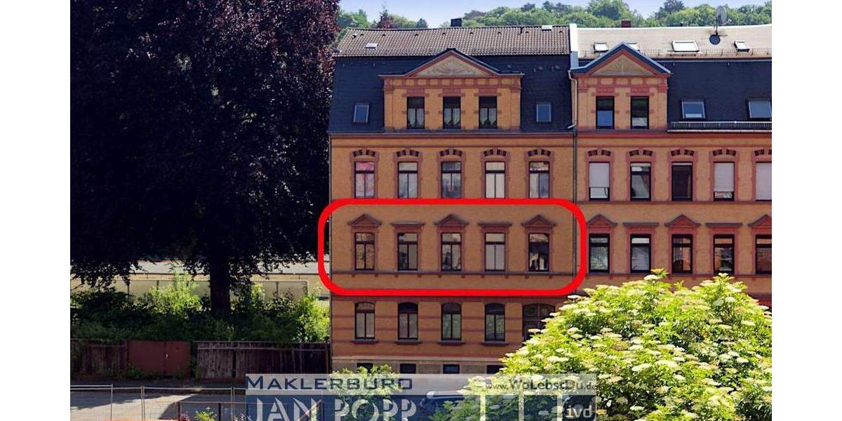 Etagenwohnung Greiz Irchwitz - 4 Zimmer, 114 m&sup2;, 550&euro; | Angebot:26156285