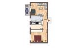Etagenwohnung Braunsbedra - 2 Zimmer, 48 m&sup2;, 292&euro; | Angebot:26633020