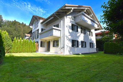 3-Zimmerwohnung mit Bergblick und großem Garten