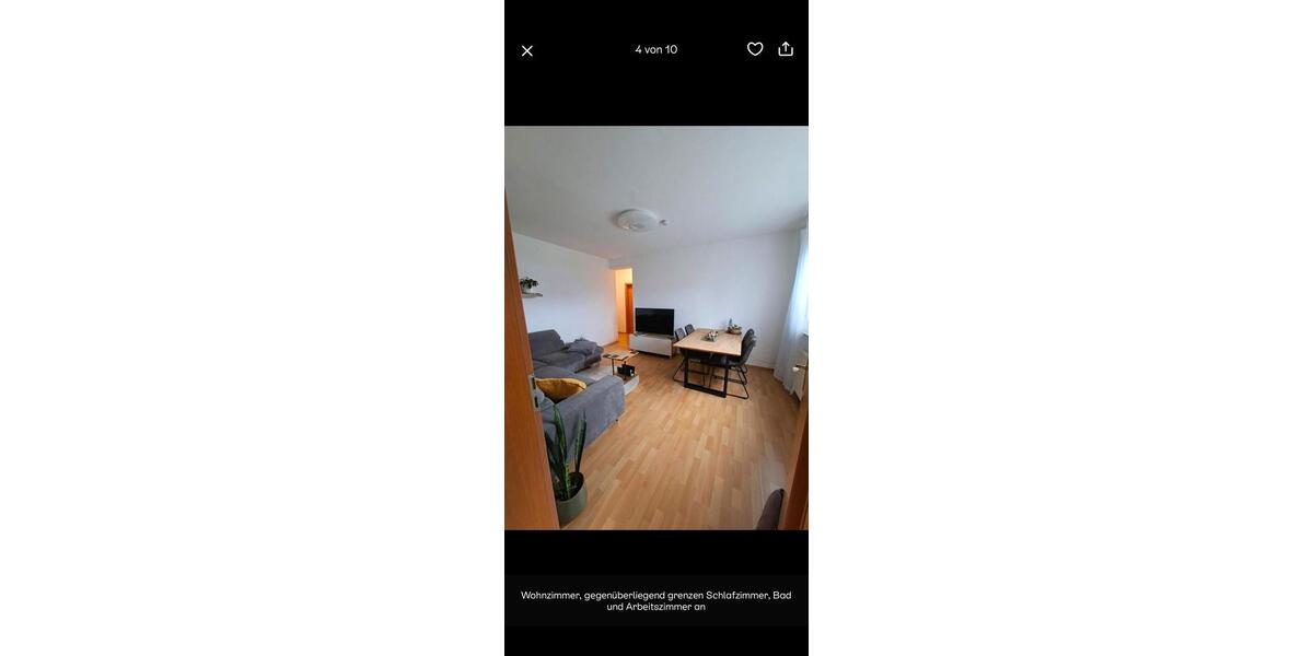 Etagenwohnung Ensdorf - 3 Zimmer, 60 m&sup2;, 630&euro; | Angebot:26705243
