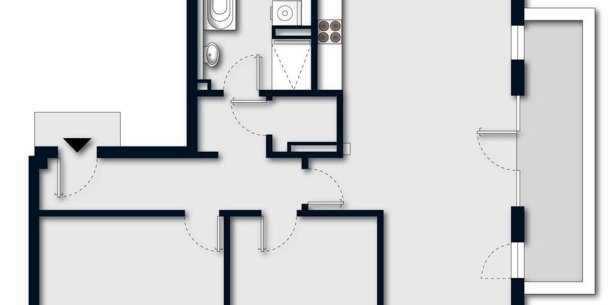 Etagenwohnung Hamburg / Hummelsbüttel Hummelsbüttel - 3 Zimmer, 90 m&sup2;, 1.690&euro; | Angebot:26204842