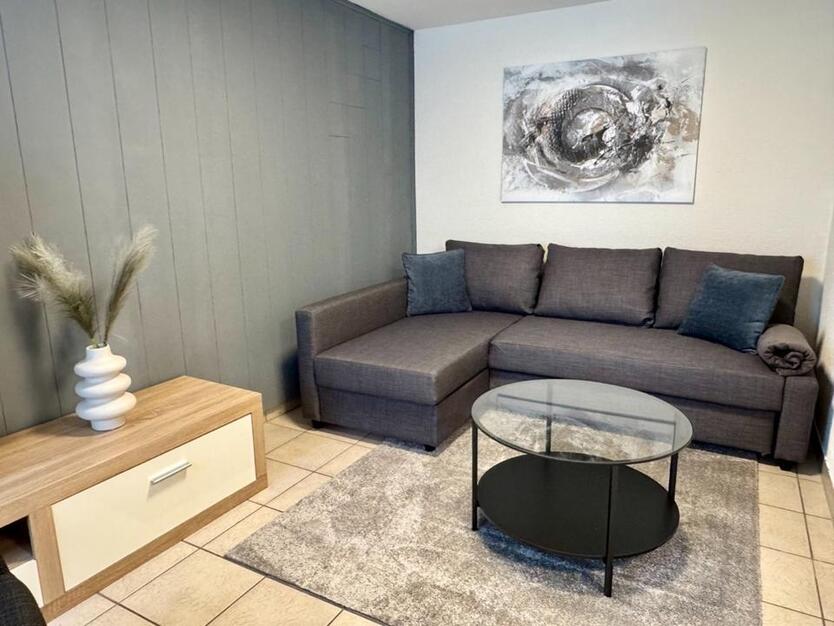 Vollständig möblierte Wohnung mit Terrasse (Pauschalmiete)