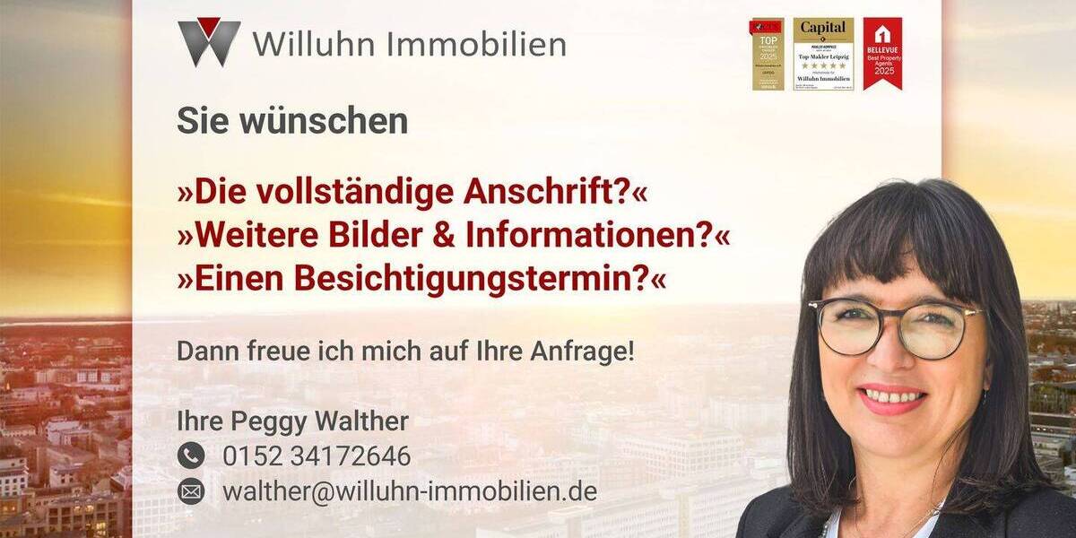 Etagenwohnung Leipzig Eutritzsch - 2 Zimmer, 47 m&sup2;, 550&euro; | Angebot:26804759