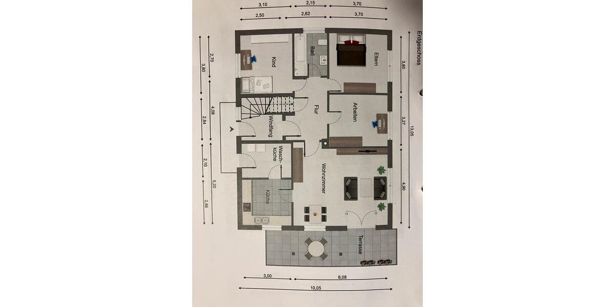 Erdgeschoßwohnung Zarrentin am Schaalsee - 4 Zimmer, 105 m&sup2;, 1.200&euro; | Angebot:26002470