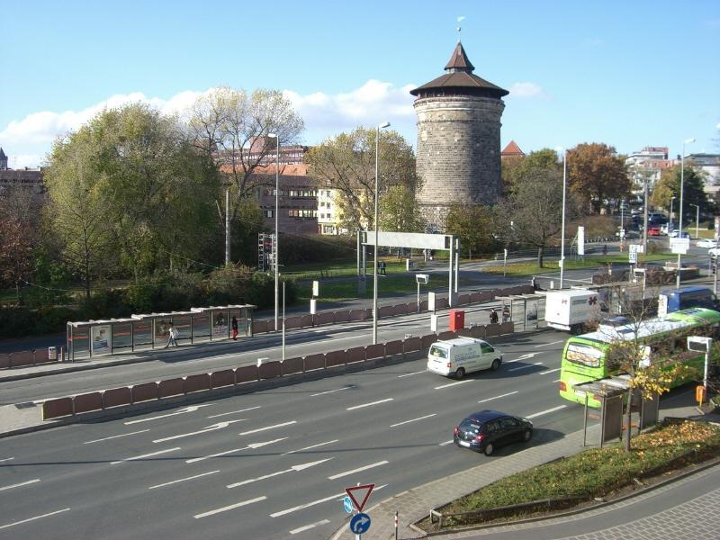 Große MonteursWohnung im 5.OG mit Blick über Nürnberg am Rathenauplatz