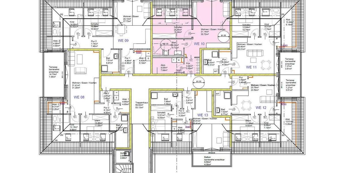 Dachgeschoßwohnung Rhede (Ems) - 2 Zimmer, 72 m&sup2;, 720&euro; | Angebot:25960969