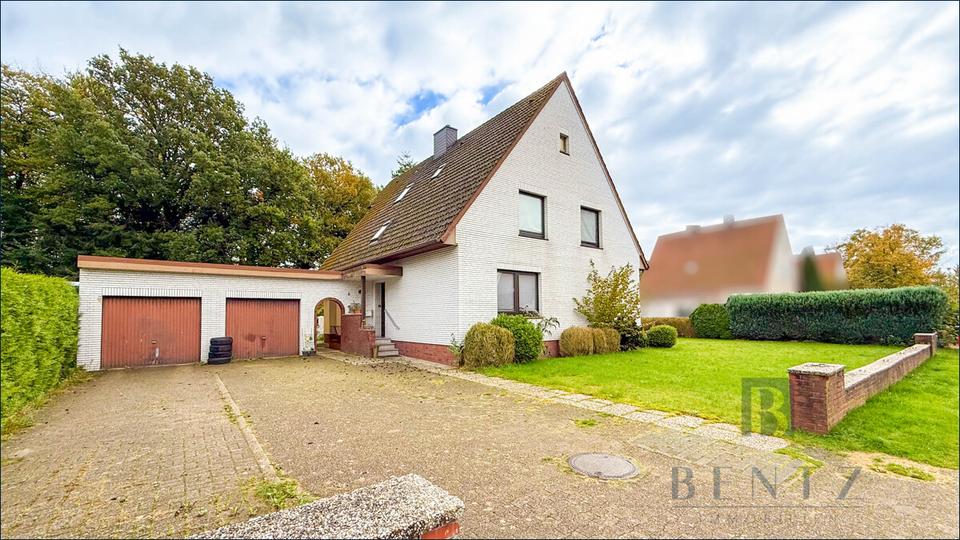 Erdgeschosswohnung mit Gartenanteil in Lunestedt 3 zimmer