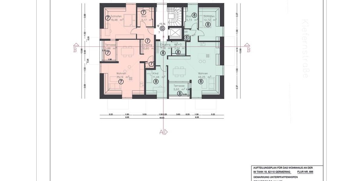 Einfamilienhaus Germering - 2 Zimmer, 75 m&sup2;, 1.500&euro; | Angebot:26454296