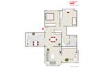 Erdgeschoßwohnung Duisburg Rheinhausen - 4 Zimmer, 149 m&sup2;, 1.600&euro; | Angebot:26531409