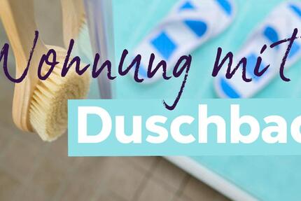 Komfortabel und modern: Erdgeschosswohnung mit Duschbad zimmer