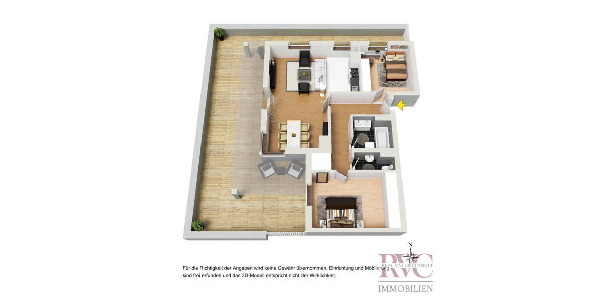 Zimmer Freilassing - 3 Zimmer, 90 m&sup2;, 1.880&euro; | Angebot:25984973