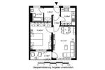 Etagenwohnung Bad Vilbel - 2 Zimmer, 51 m&sup2;, 593&euro; | Angebot:26588503