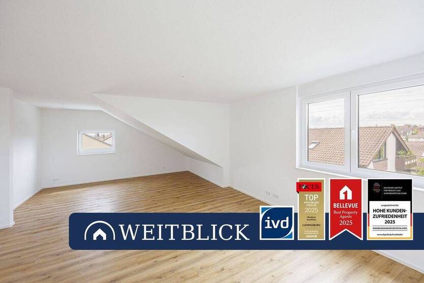 WEITBLICK: Modern. Hell. Energieeffizient - TraumWohnung!