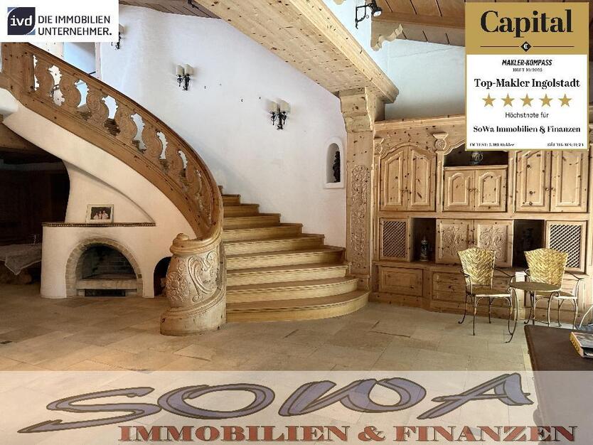 Wohnhaus mit Innenpool und Sauna in einer guten Lage in Gaimersheim, mit Gewerbefläche - Ein Objekt von Ihrem Immobilienpartner SOWA Immobilien und Finanzen
