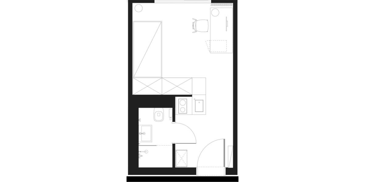 Etagenwohnung Bremen Blumenthal - 1 Zimmer, 40 m&sup2;, 650&euro; | Angebot:26234557