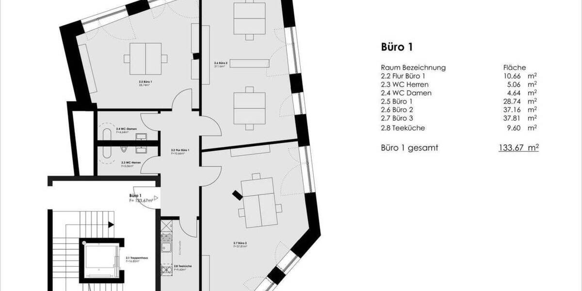 Gewerbeobjekt Höchstadt a.d.Aisch Höchstadt - 4 Zimmer, 134 m&sup2;, 1.738&euro; | Angebot:25696329