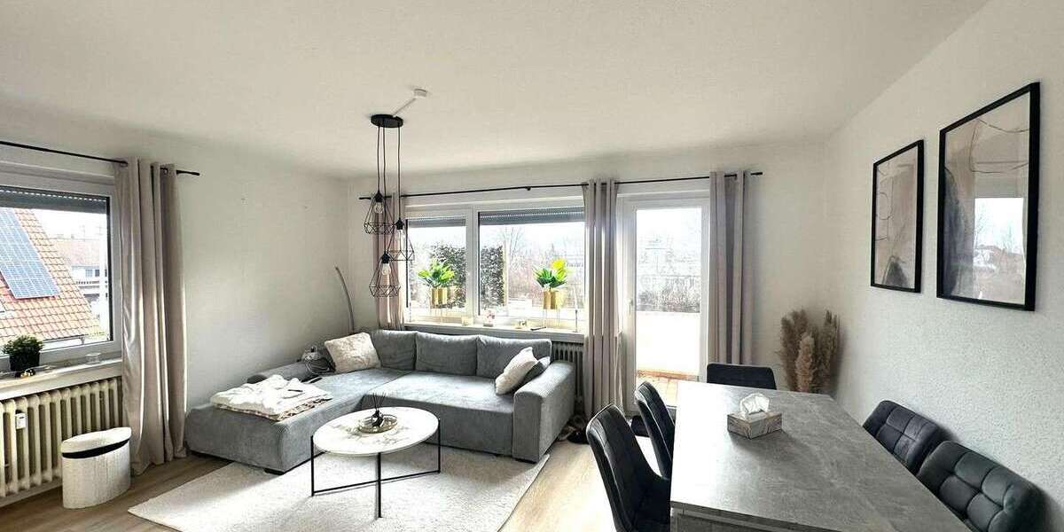 Etagenwohnung Elchingen Oberelchingen - 4 Zimmer, 80 m&sup2;, 1.060&euro; | Angebot:26837021