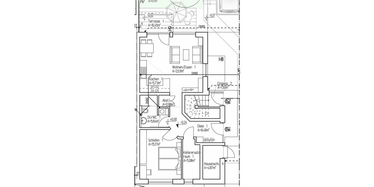 Etagenwohnung Niederzissen - 2 Zimmer, 60 m&sup2;, 324&euro; | Angebot:26277393