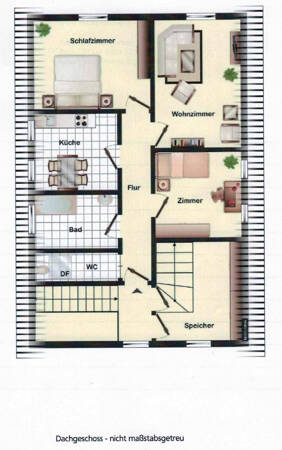 Etagenwohnung Gottmadingen - 3 Zimmer, 85 m&sup2;, 825&euro; | Angebot:26741974