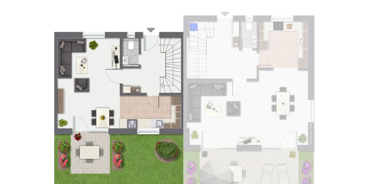 Reihenhaus Zossen - 3 Zimmer, 81 m&sup2;, 1.392&euro; | Angebot:24738211