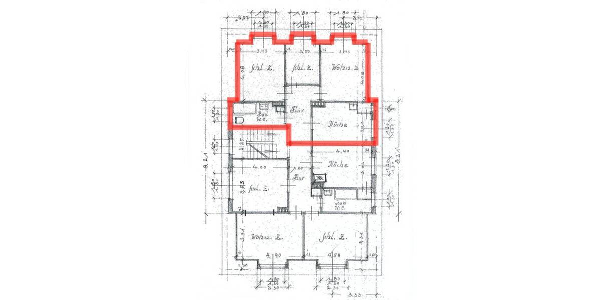 Etagenwohnung Bielefeld / Innenstadt - Ost Innenstadt - 3 Zimmer, 67 m&sup2;, 695&euro; | Angebot:26684342