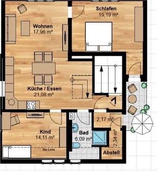 Wohnung zu vermieten