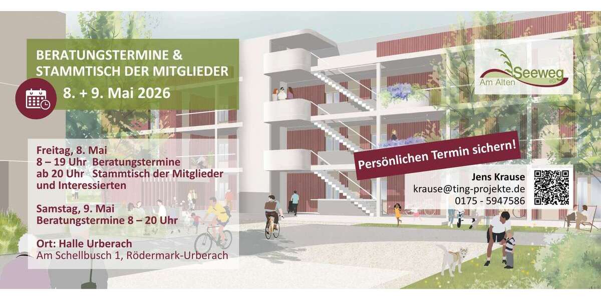 Etagenwohnung Rödermark - 3 Zimmer, 74 m&sup2;, 540&euro; | Angebot:24821552