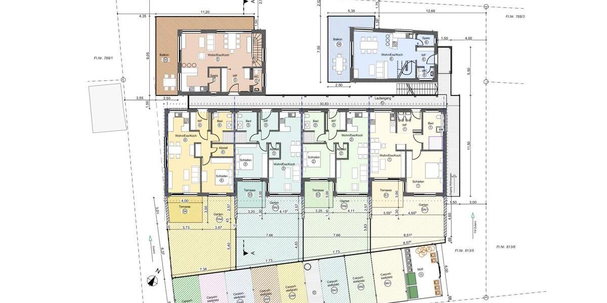 Maisonettenwohnung Schopfloch - 3 Zimmer, 58 m&sup2;, 630&euro; | Angebot:26557772