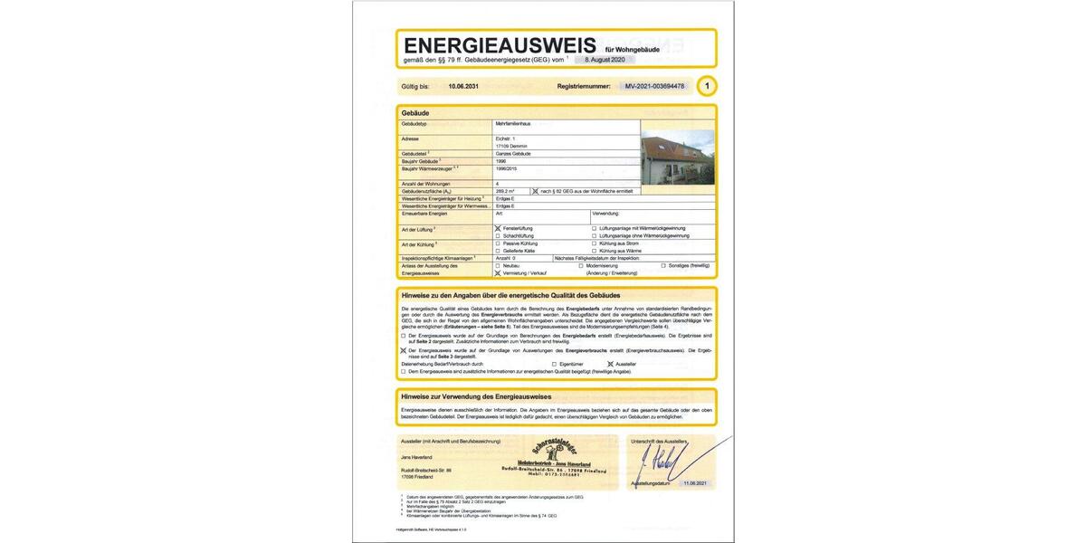 Dachgeschoßwohnung Demmin - 2.5 Zimmer, 53 m&sup2;, 370&euro; | Angebot:26588138