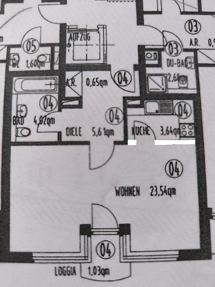Vorankündigung ab Nov 25- Neuss - Stadionviertel - 38 qm saniert zimmer