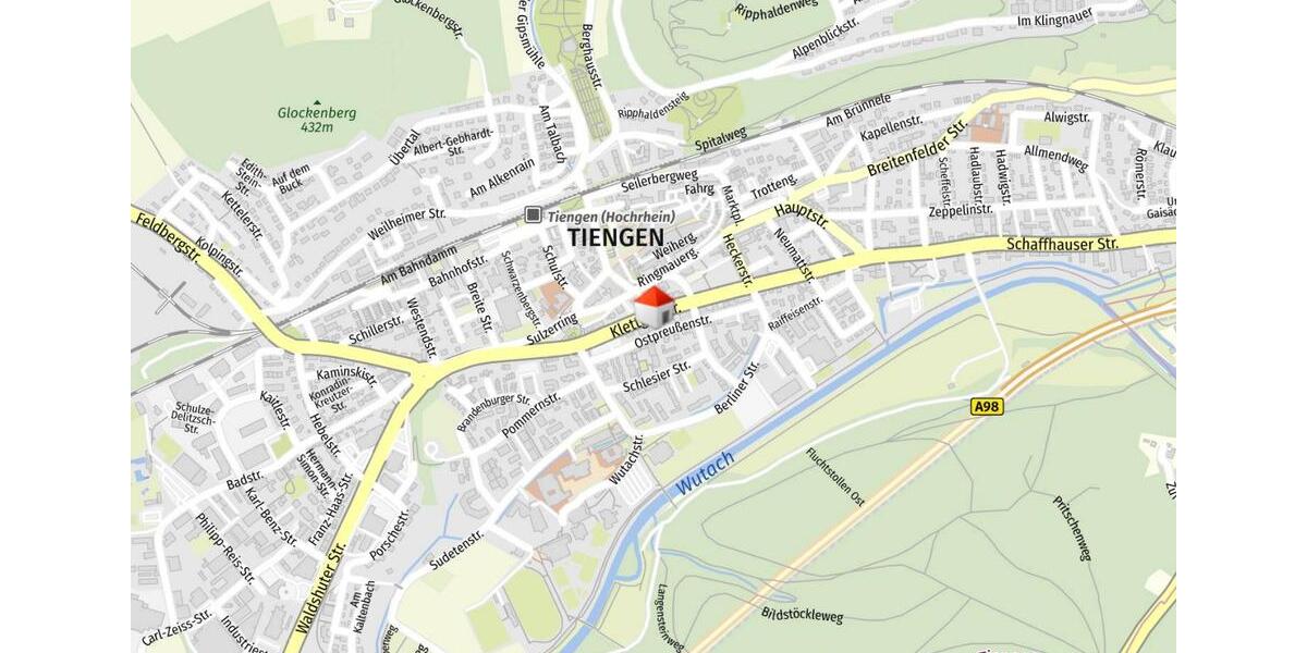 Etagenwohnung Waldshut-Tiengen Tiengen - 1 Zimmer, 26 m&sup2;, 725&euro; | Angebot:26674895
