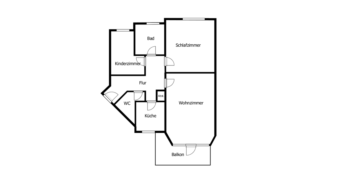 gut geschnittene 3 Zimmer Wohnung in schöner Lage von Bad Soden Neuenhain - Etagenwohnung Bad Soden | Angebot:27071475