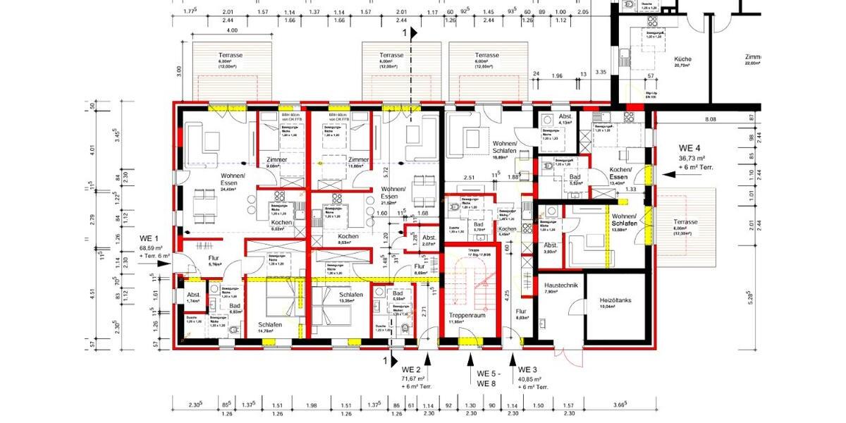 Etagenwohnung Schmalfeld - 2 Zimmer, 60 m&sup2;, 599&euro; | Angebot:26633861
