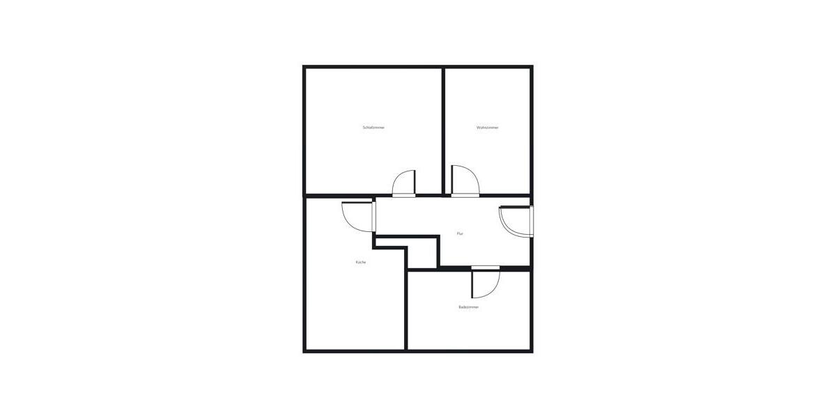Etagenwohnung Lübeck Sankt Jürgen - 2 Zimmer, 47 m&sup2;, 525&euro; | Angebot:26564699
