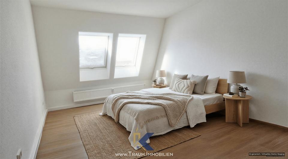 Dachgeschoßwohnung Mühlhausen (Thüringen) - 3 Zimmer, 66 m&sup2;, 426&euro; | Angebot:24976154