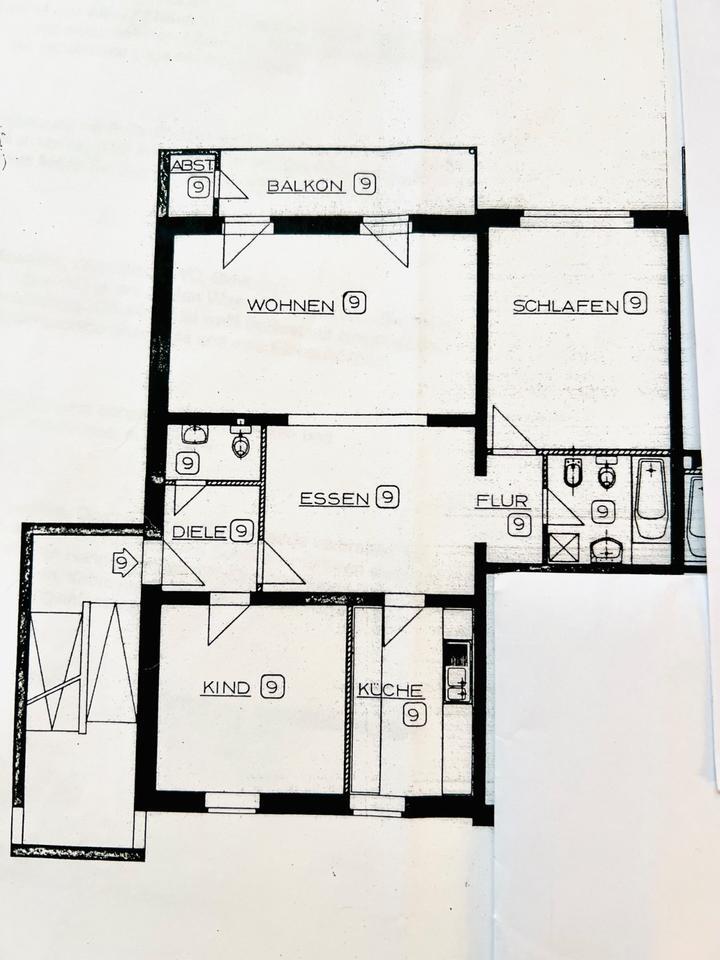 Wohnung in Düsseldorf, Oberrath zimmer