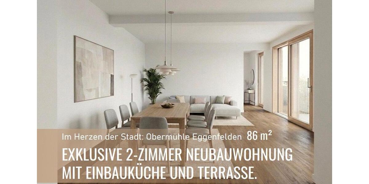 Erdgeschoßwohnung Eggenfelden - 2 Zimmer, 86 m&sup2;, 1.120&euro; | Angebot:26225223