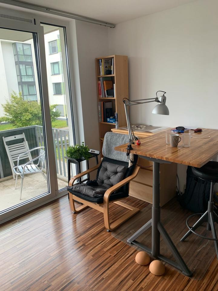 Helle EinZimmerwohnung zur Untermiete (09.08.25 - 10.09.25)
